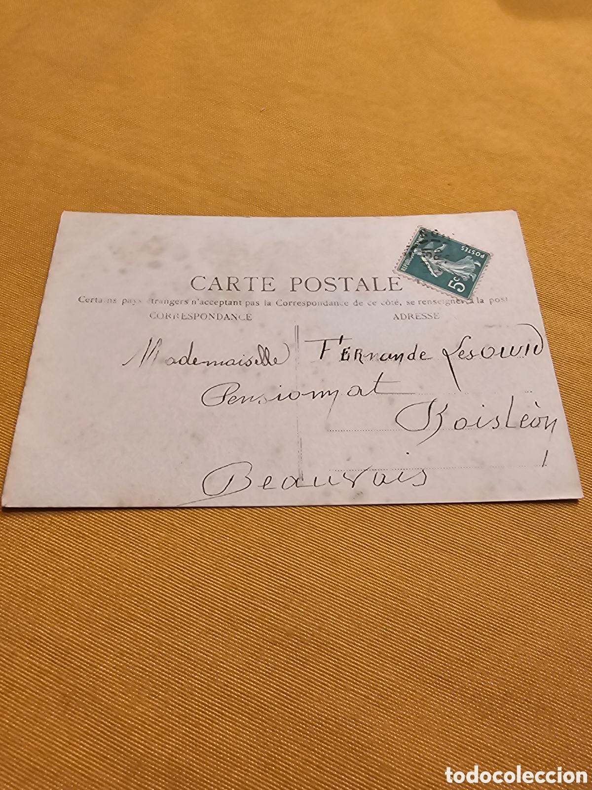 Postales: ANTIGUA POSTAL FRANCESA. CIRCULADA - Foto 2