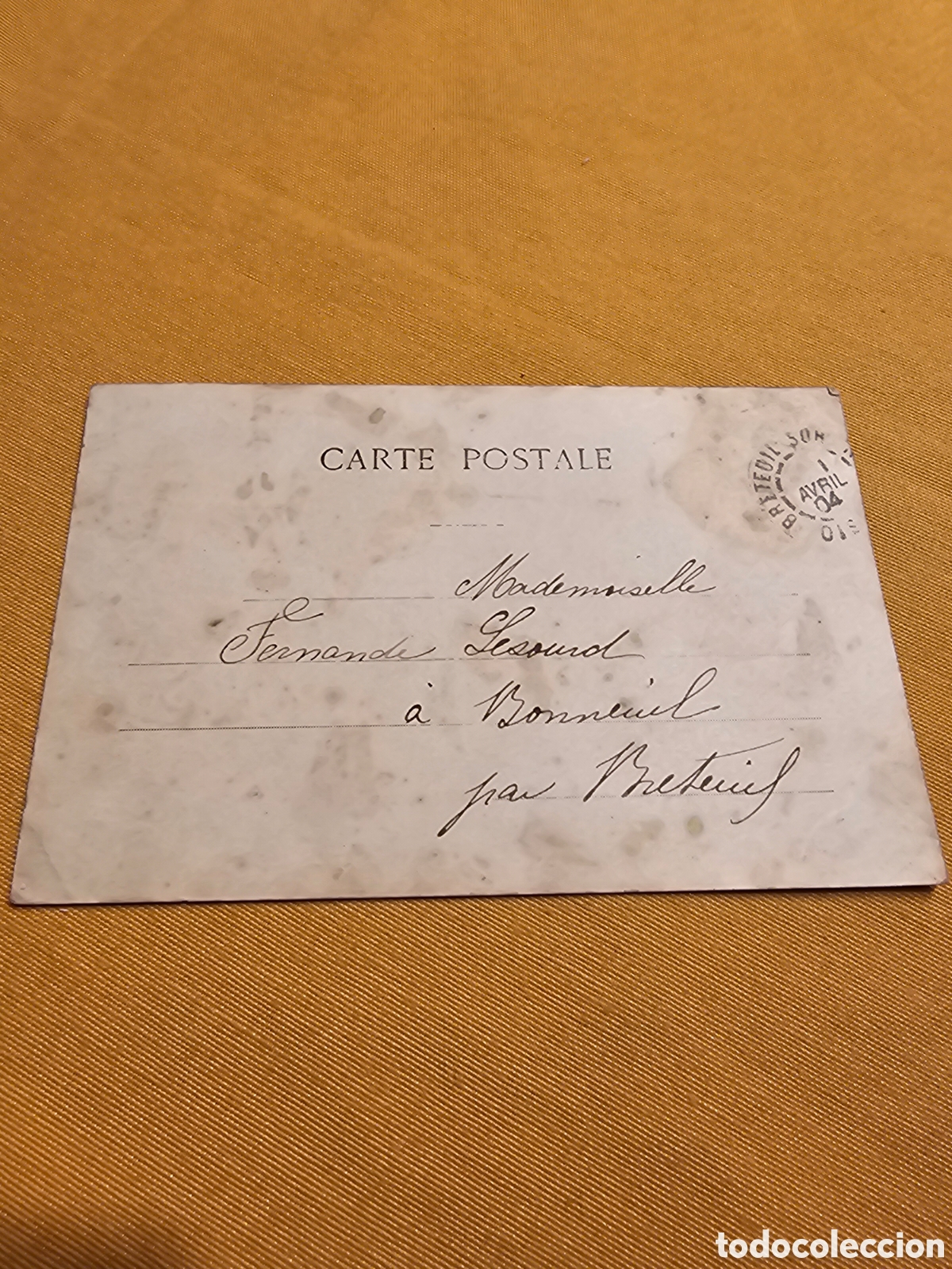 Postales: ANTIGUA POSTAL FRANCESA. CIRCULADA - Foto 2