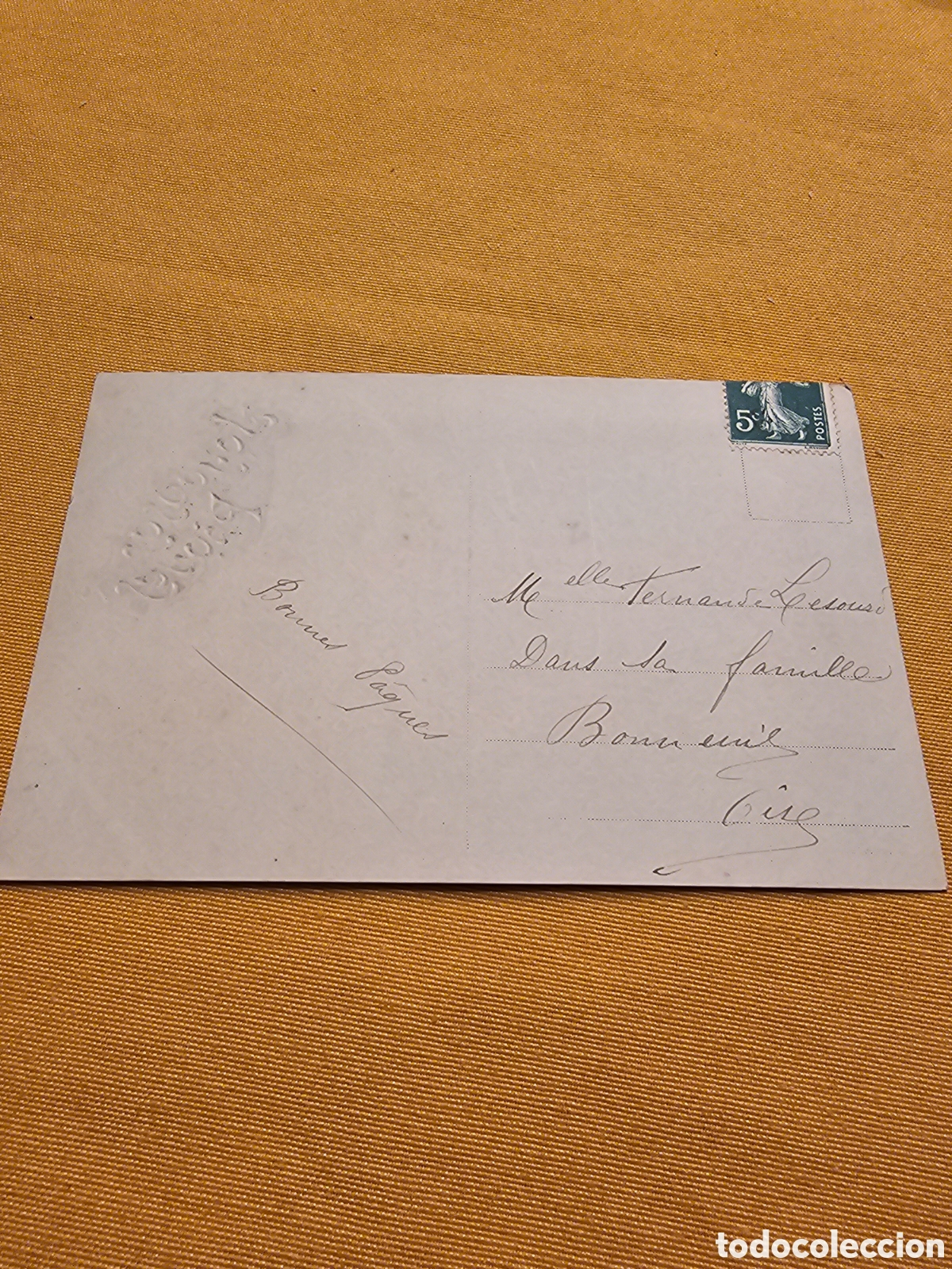 Postales: ANTIGUA POSTAL FRANCESA. CIRCULADA - Foto 2