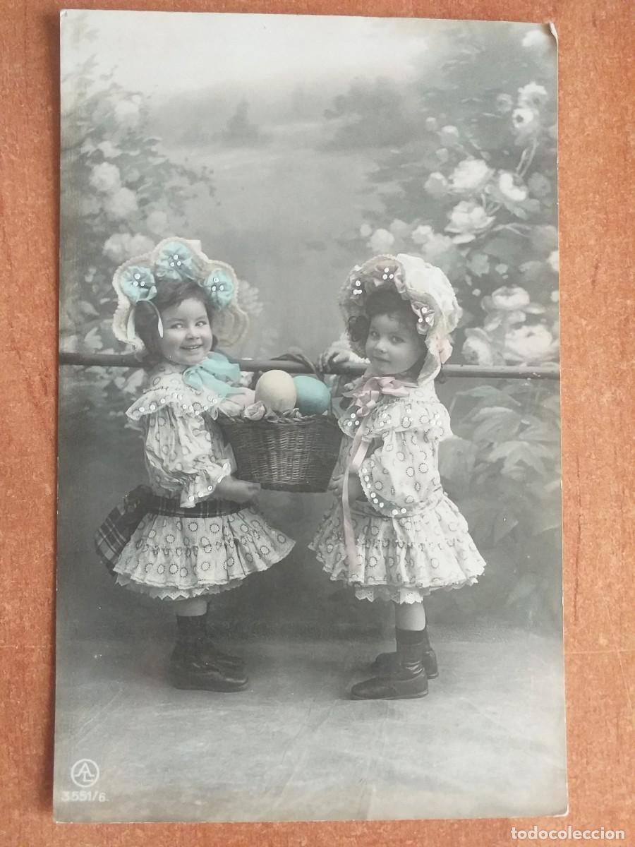 Postais: POSTAL ANTIGUA CIRCULADA - CON SELLO DE &Eacute;POCA DE 10 C&Eacute;NTIMOS AL DORSO