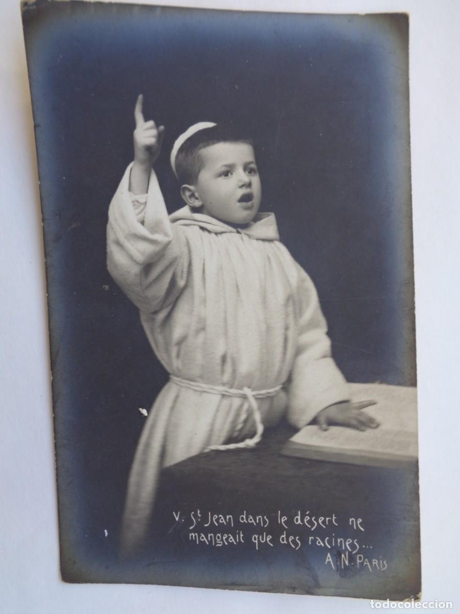 Postcards: BONITA POSTAL FOTOGRAFICA DE NI&Ntilde;O VESTIDO DE RELIGIOSO . FRANCESA DE PRINCIPIOS DE SIGLO