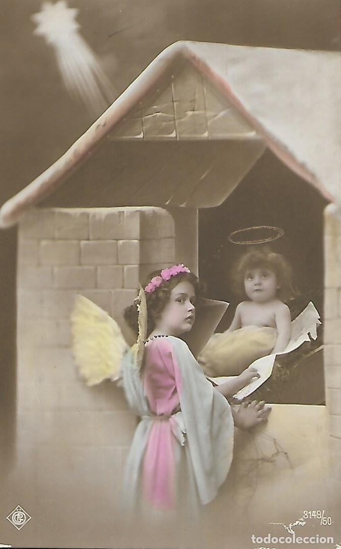 Postales: POSTAL INFANTIL RELIGIOSA (Principios 1900) - Foto 1