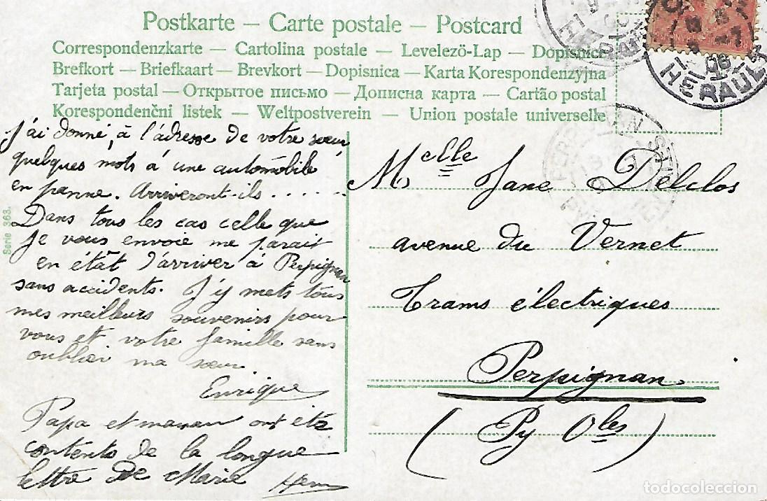 Postales: PRECIOSA POSTAL INFANTIL (1908) - Foto 2