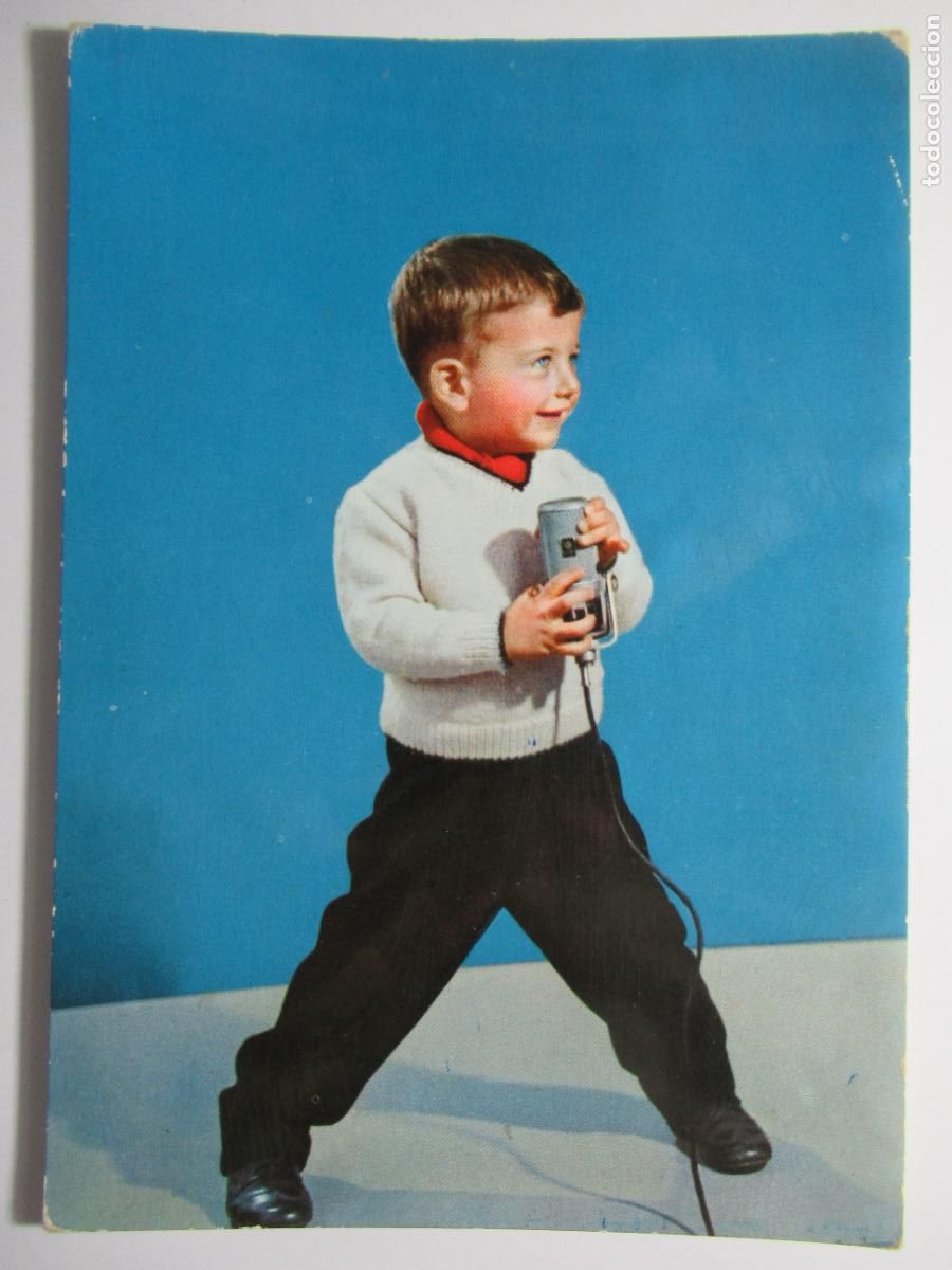 Postales: Postal ni&ntilde;o - escrita - Foto 1