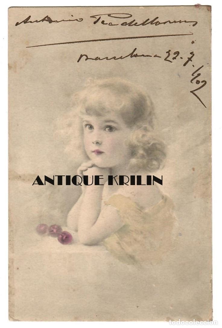 Postales: POSTAL EDICION M. M. VIENNE / CIRCULADA 1902 - Foto 1