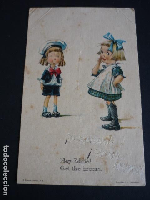 Postales: NI&Ntilde;OS POSTAL ILUSTRADA - Foto 1