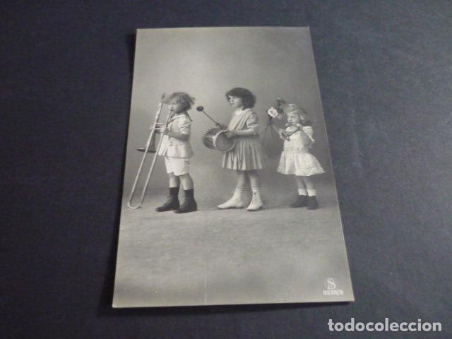 Postales: NI&Ntilde;OS MUSICOS POSTAL - Foto 1