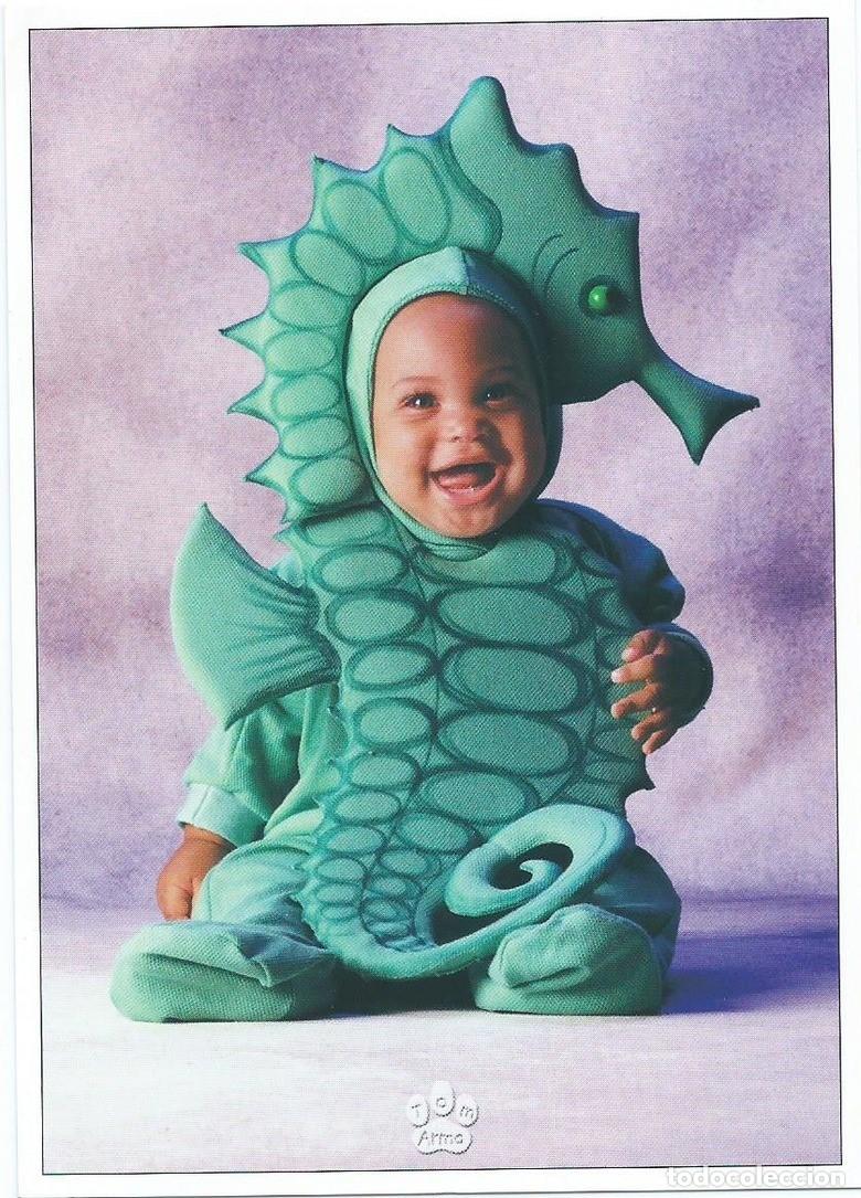 Postales: NI&Ntilde;O DISFRAZADO DE CABALLITO DE MAR.- ( TOM ARMA ) - Foto 1