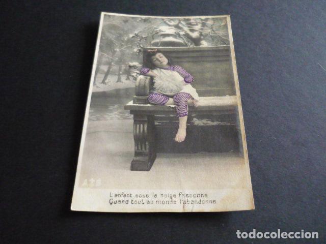 Postales: NI&Ntilde;A DURMIENDO POSTAL - Foto 1