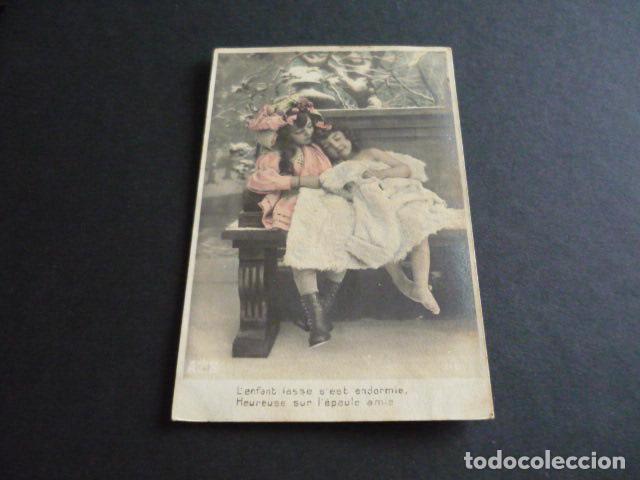 Postales: NI&Ntilde;AS EN INVIERNO POSTAL - Foto 1