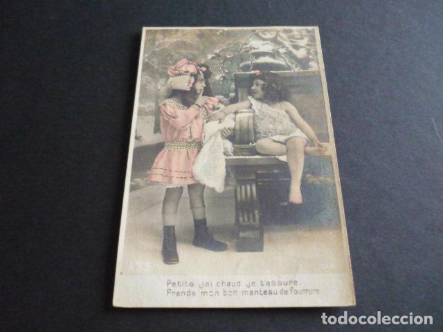 Postales: NI&Ntilde;AS EN INVIERNO POSTAL - Foto 1