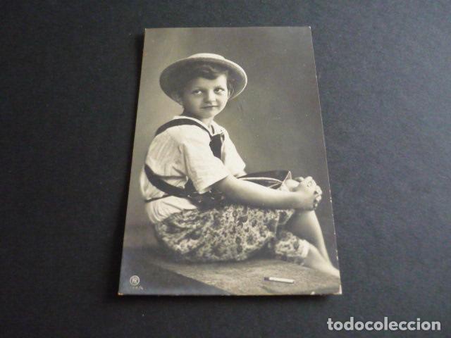 Postales: NI&Ntilde;O CON SOMBRERO POSTAL - Foto 1