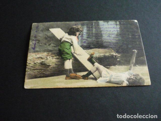 Postales: NI&Ntilde;OS JUGANDO POSTAL - Foto 1