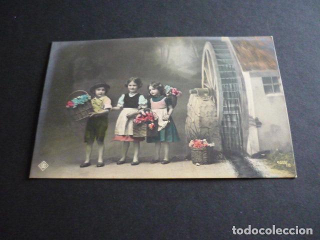 Postales: NI&Ntilde;OS CAMPESINOS POSTAL - Foto 1