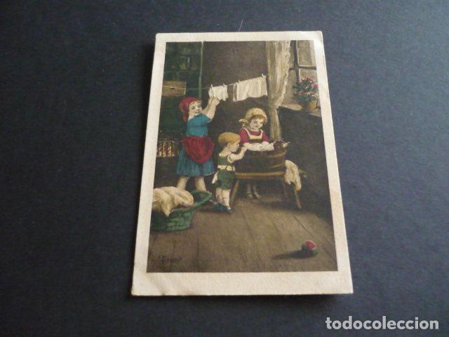 Postales: NI&Ntilde;OS EN CASA POSTAL - Foto 1