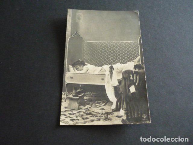 Postales: NI&Ntilde;A DURMIENDO POSTAL - Foto 1