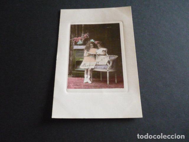 Postales: NI&Ntilde;AS LEYENDO POSTAL - Foto 1