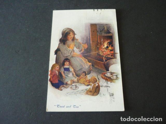 Postales: NI&Ntilde;A CON MU&Ntilde;ECAS POSTAL - Foto 1