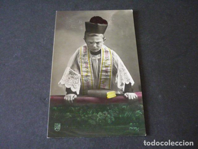 Postales: NI&Ntilde;O SACERDOTE POSTAL - Foto 1