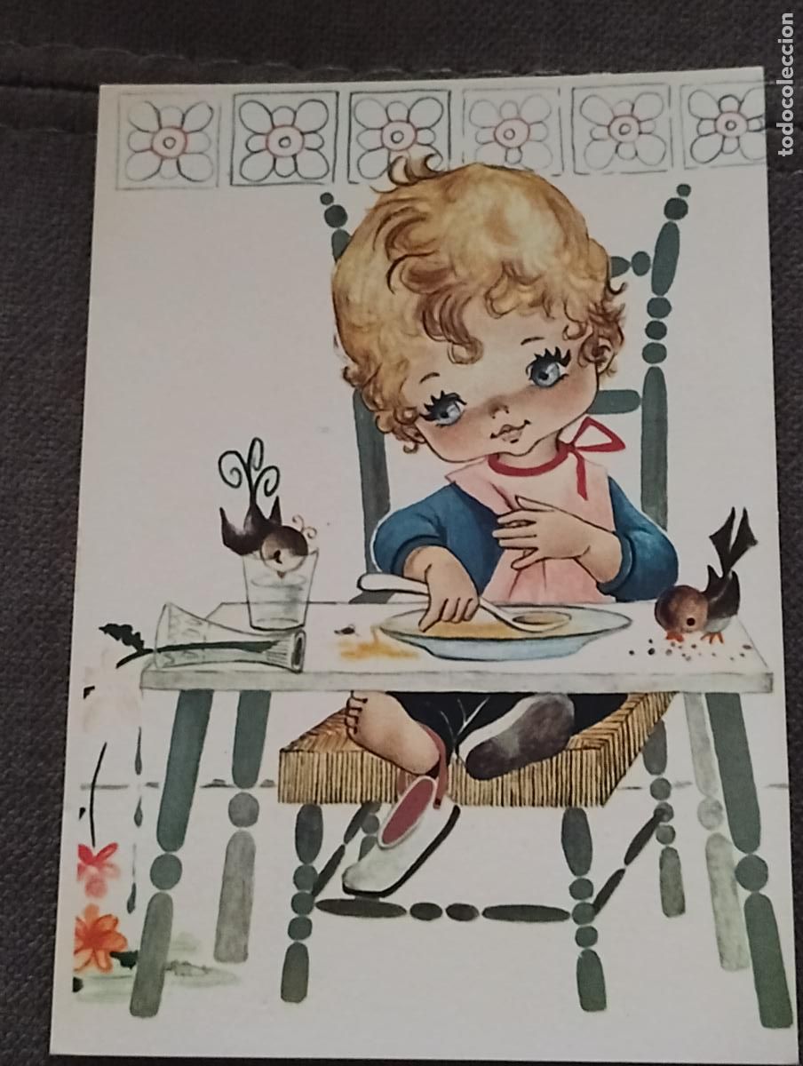 Postales: Postal ni&ntilde;o cumplea&ntilde;os. Serie1176/2. - Foto 1