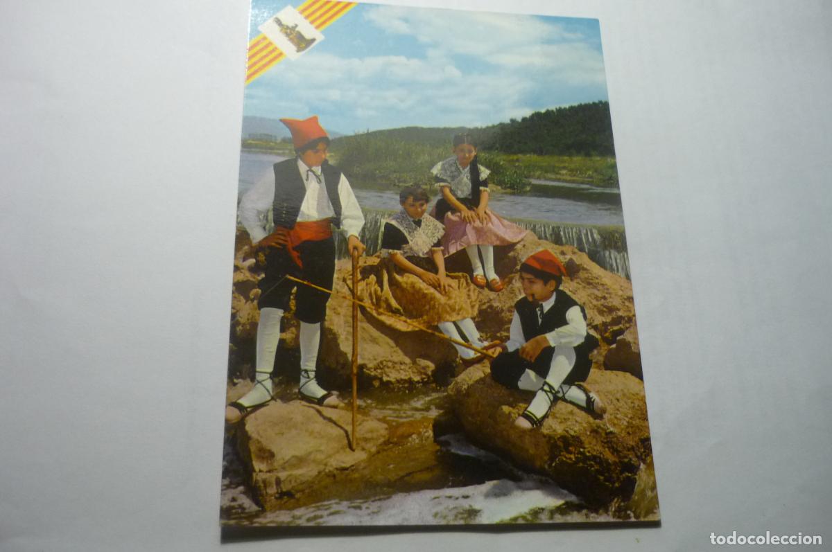 Postales: postal catalu&ntilde;a tipica ni&ntilde;os - Foto 1