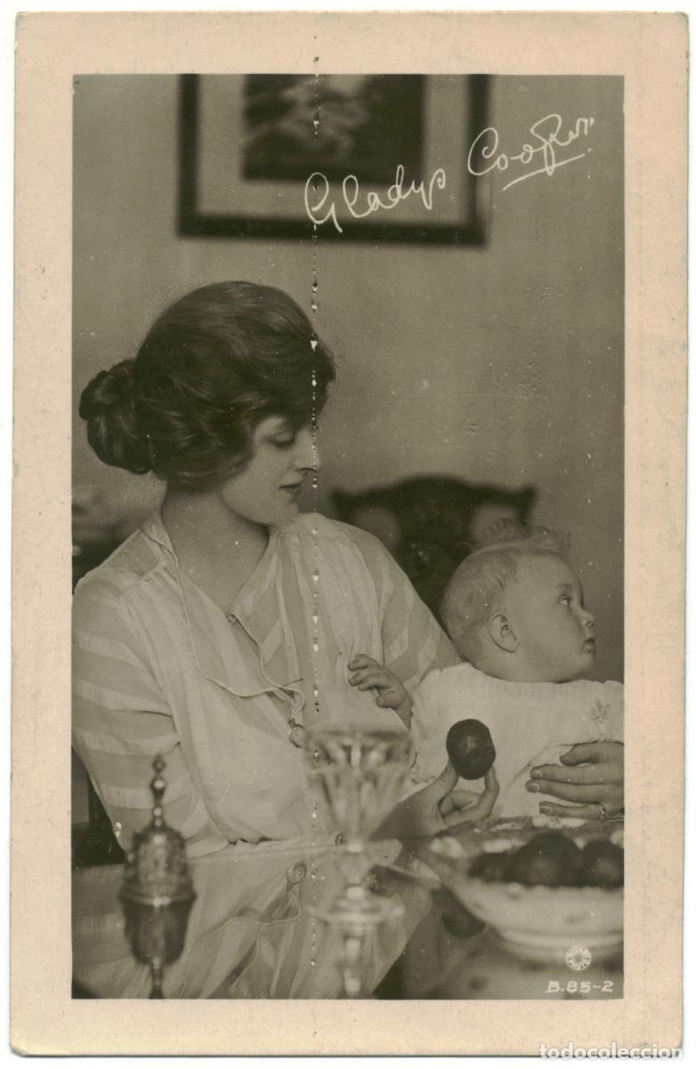 Postales: Postal actriz Gladys Cooper_Rotary; B 85_2 (N/C) - Foto 1