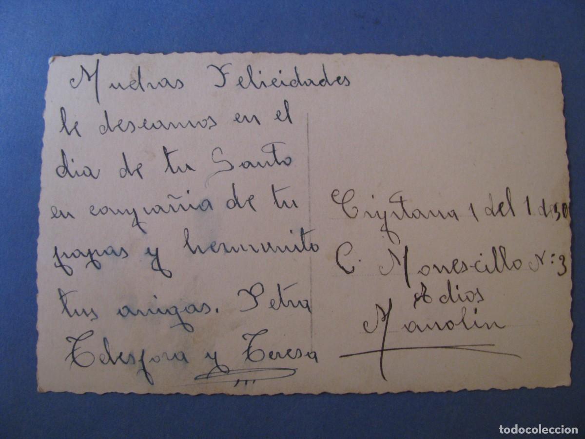 Postales: ANTIGUA POSTAL. BEB&Eacute;. CID 1637. ESCRITA - Foto 2