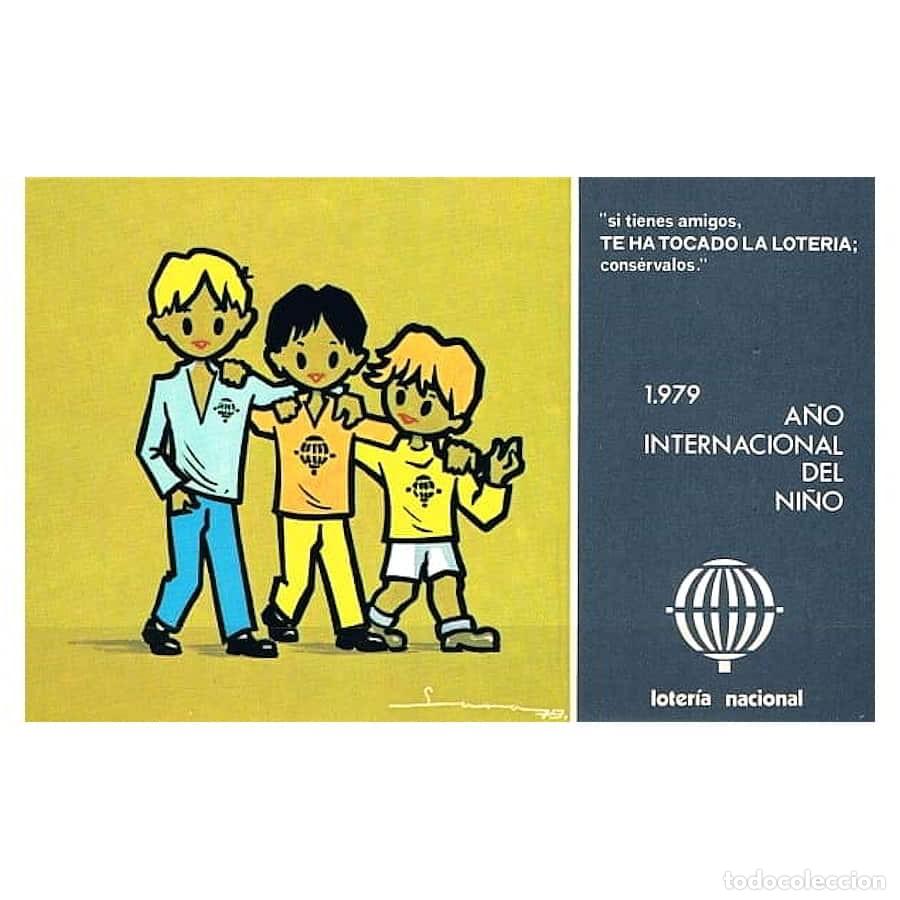 Postais: Espa&ntilde;a 1979 [TPO] Postal 'Te ha tocado la loter&iacute;a' n&ordm; 12 Serie L (N)