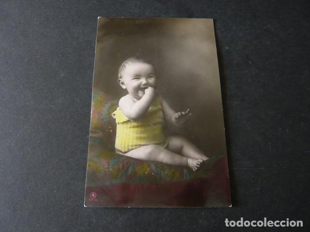 Postales: NI&Ntilde;O SONRIENDO POSTAL - Foto 1