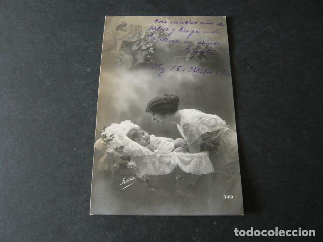 Postales: MUJER CON NI&Ntilde;O POSTAL - Foto 1