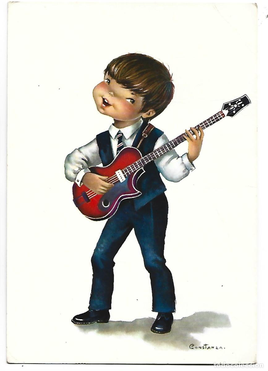 Postales: NI&Ntilde;O GUITARRISTA.... - Foto 1