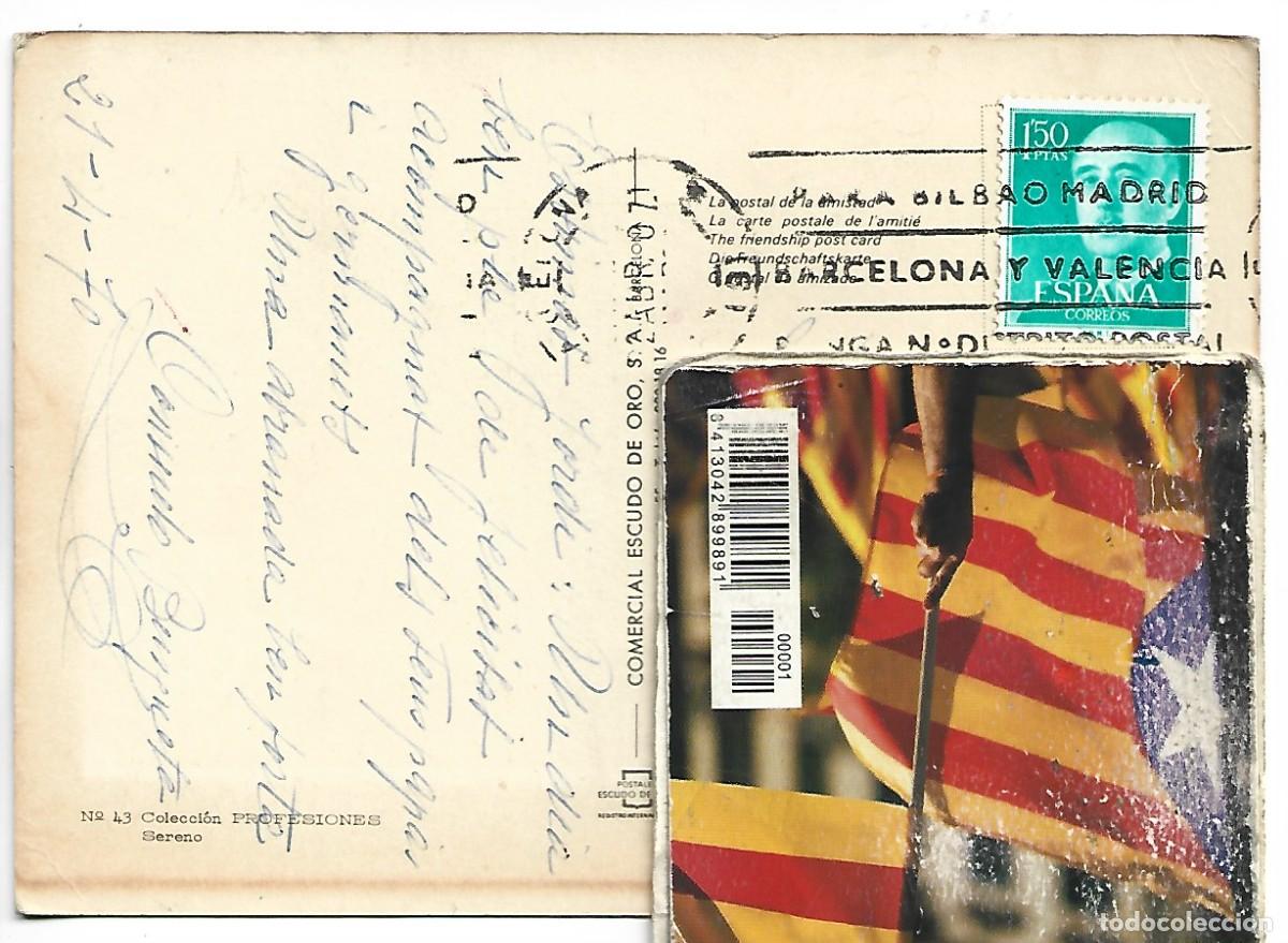 Postales: &rdquo; SERENO &rdquo;.- COLECCION PROFESIONES - Foto 2