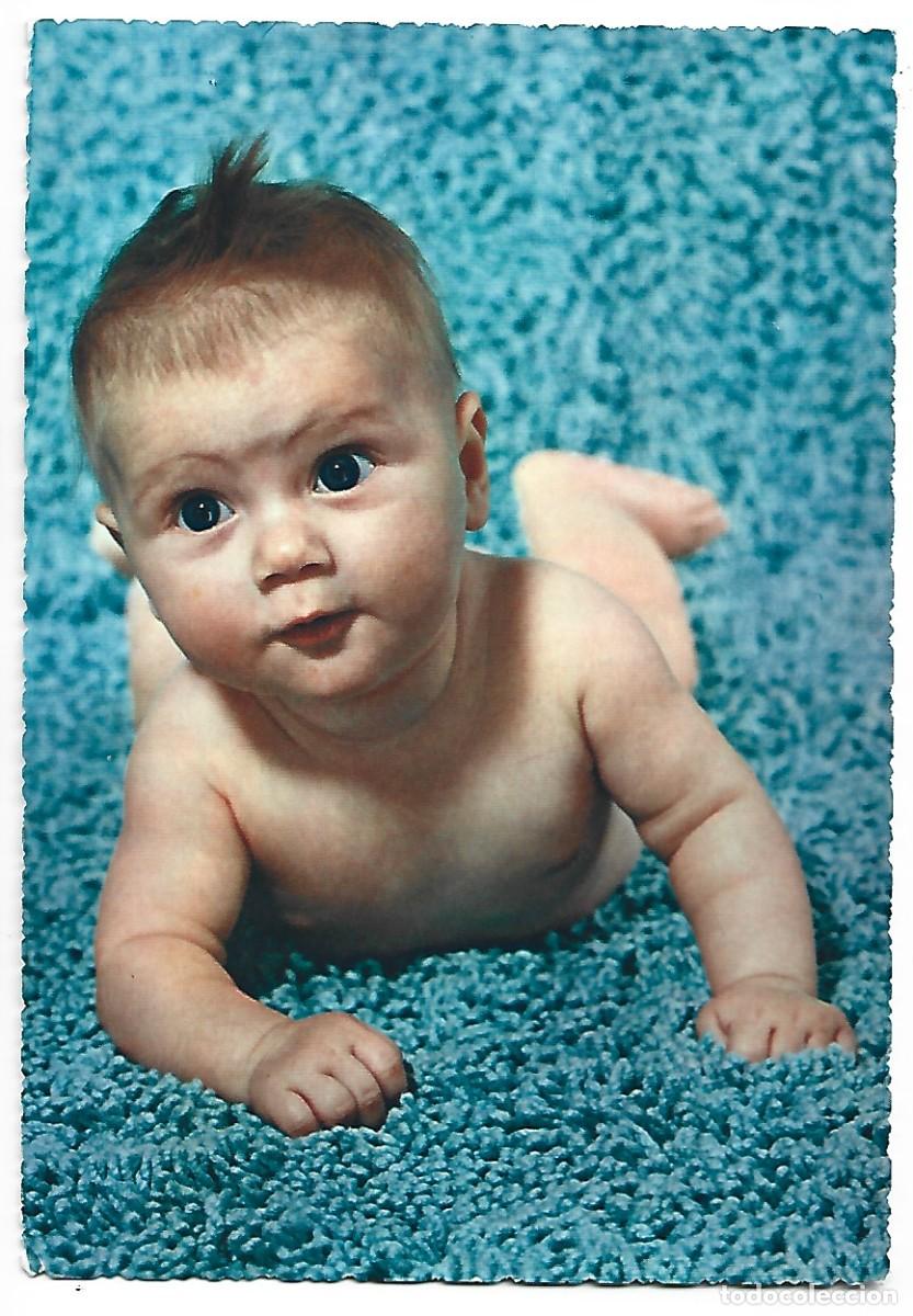 Postales: BEBE RECIEN BA&Ntilde;ADITO - Foto 1