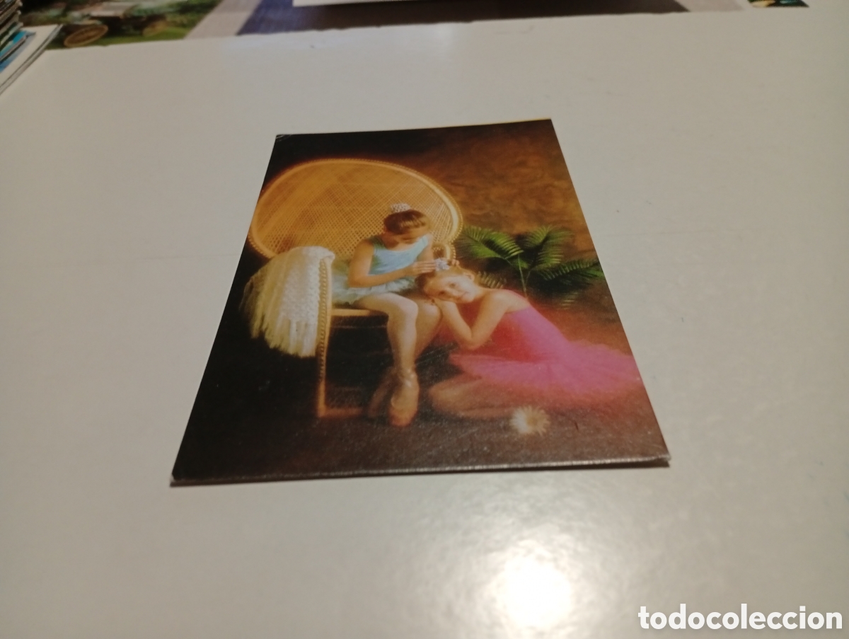 Postales: Postal ni&ntilde;as ballet.... - Foto 1