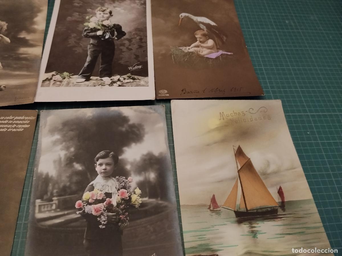 Postales: 8 postales antiguas tem - Foto 3