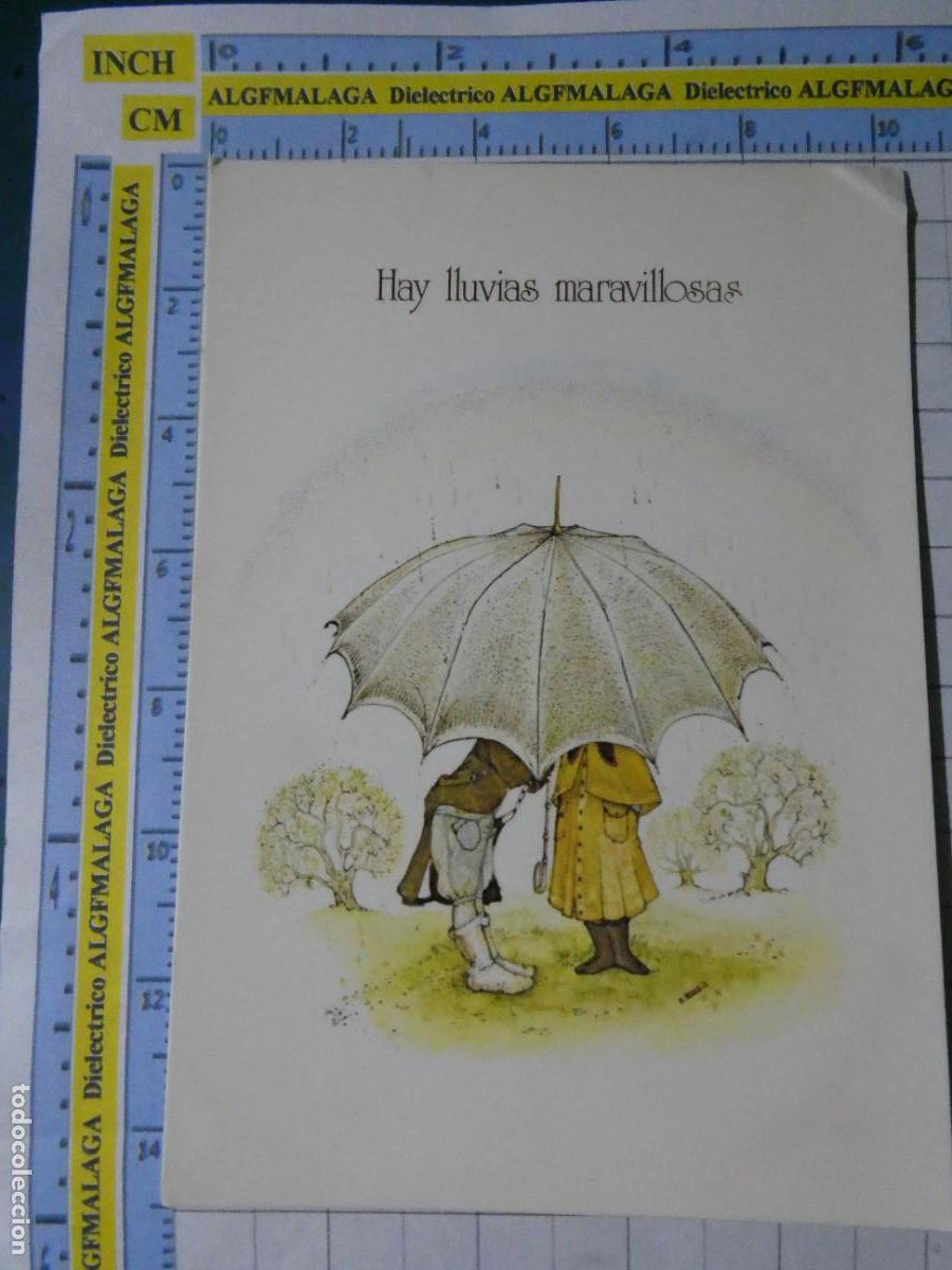 Postales: POSTAL DE NI&Ntilde;OS INFANTIL. A&Ntilde;O 1977. DIBUJO NI&Ntilde;OS PARAGUAS LLUVIAS MARAVILLOSAS. 2553