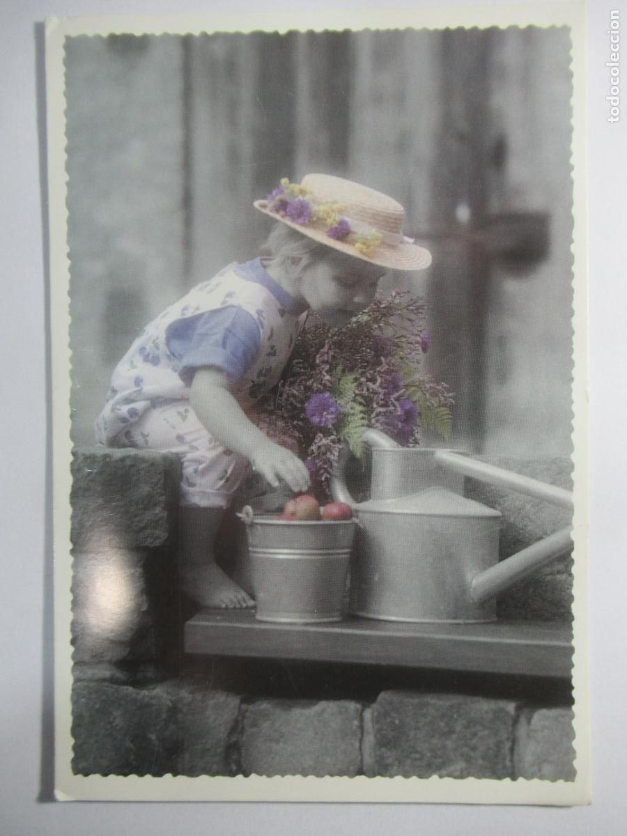 Postales: Postal Ni&ntilde;a - 17,2 x 11,7 cm. - Escrita