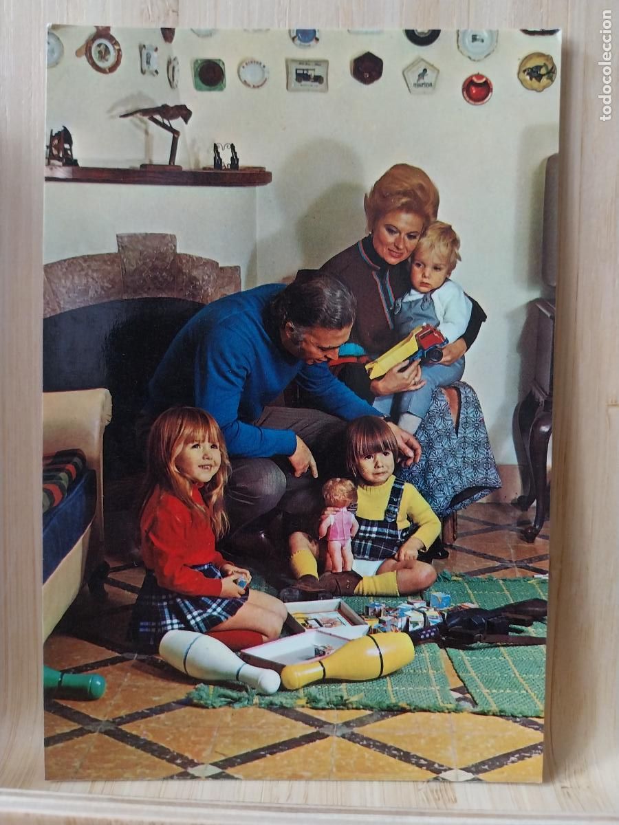 Postales: FAMILIA CON JUGUETES ED CYZ 7783 SC ORIGINAL ANIMADA VINTAGE