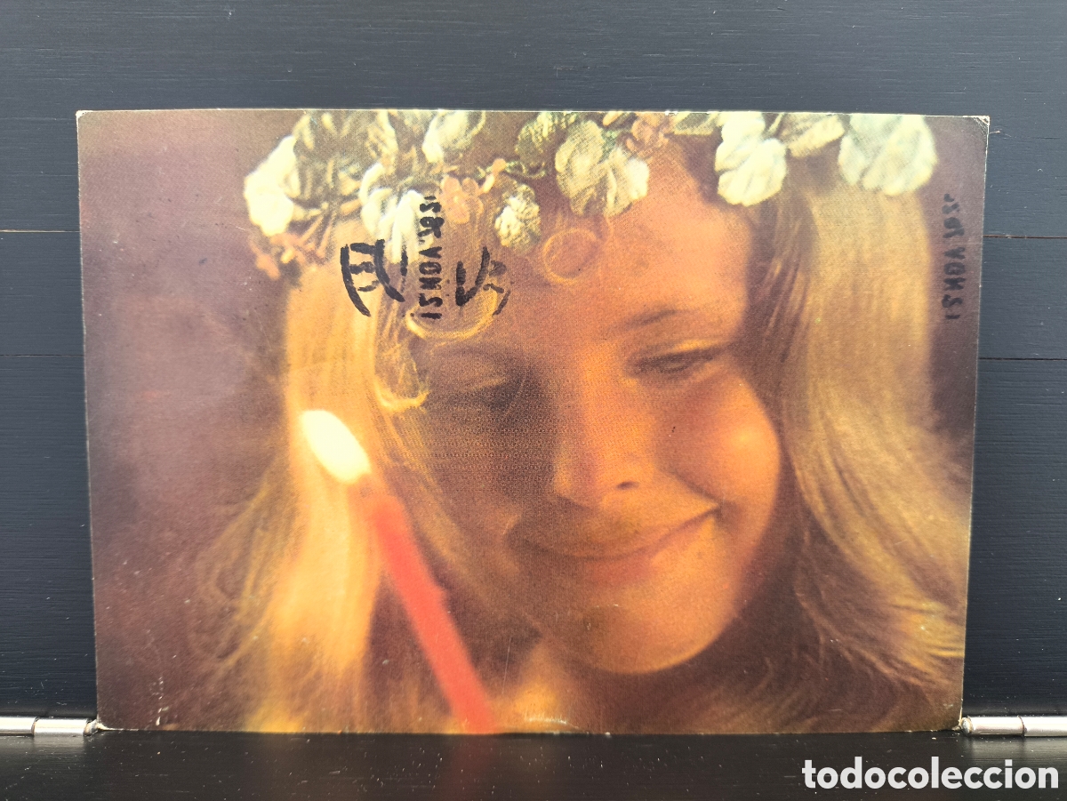 Postales: Postal fotogr&aacute;fica retrato ni&ntilde;o ni&ntilde;a publicidad AVON