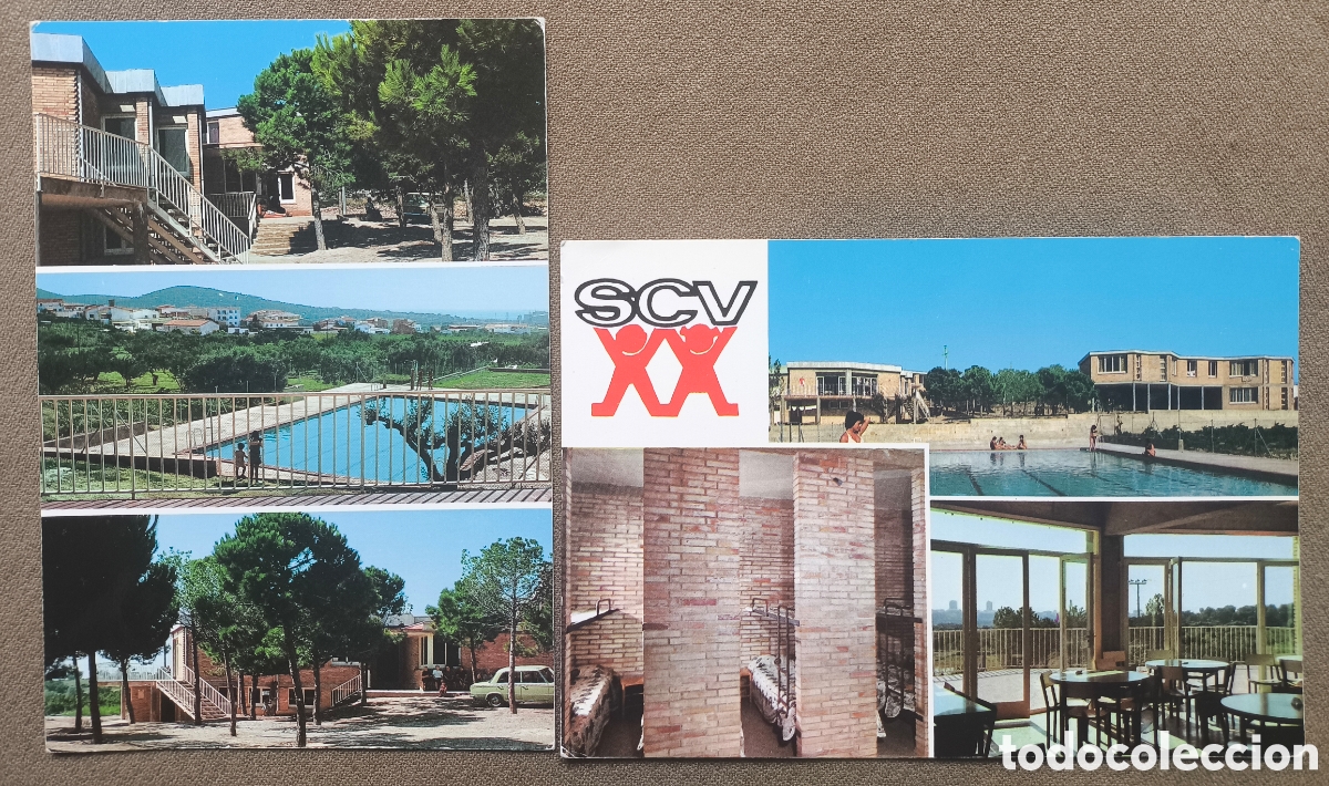 Postales: CALAFELL CASA COL&Ograve;NIES ARTUR MARTORELL POSTAL A COLOR LOTE 2 C. 1975