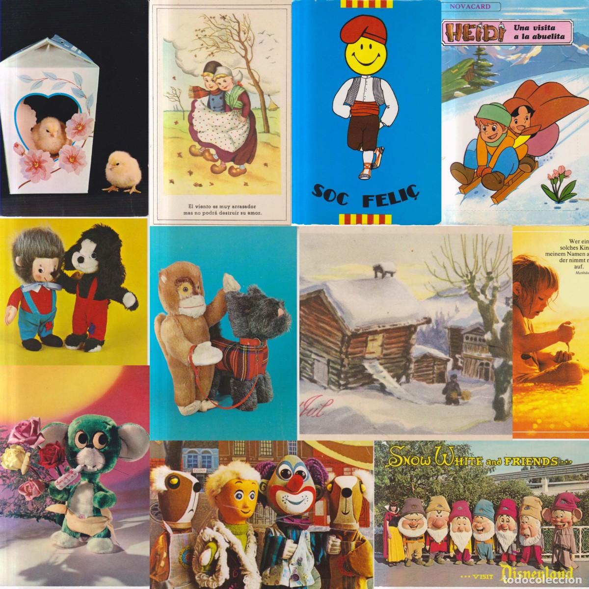 Postales: LOTE 10 POSTALES DE NI&Ntilde;OS. FELICITACIONES PARA NI&Ntilde;OS