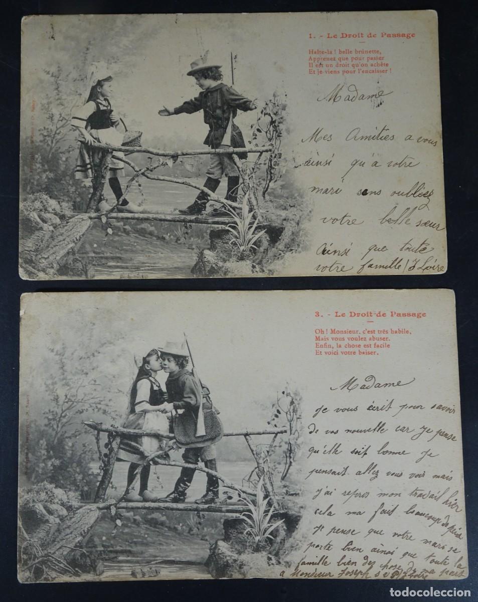 Postales: 2 ANTIGUAS POSTALES, NI&Ntilde;OS, DISFRACES, SIN DIVIDIR, VER FOTOS