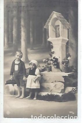 Postales: ANTIGUA POSTAL 4061 62 NI&Ntilde;OS