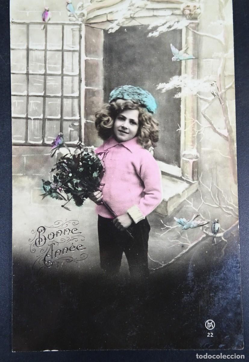 Postales: TARJETA POSTAL COLOREADA CPA, NI&Ntilde;A, VER FOTOS