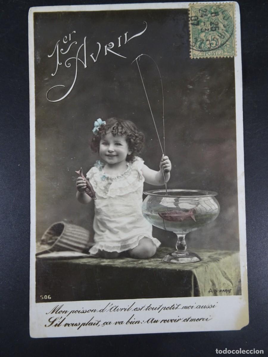 Postales: TARJETA POSTAL COLOREADA CPA, NI&Ntilde;A, VER FOTOS