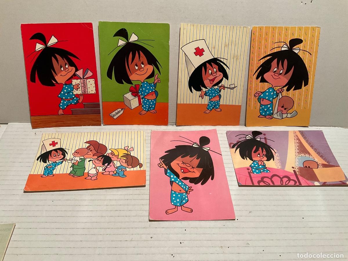 Postales: LOTE DE 7 POSTALES FAMILIA TELERIN a&ntilde;os 70