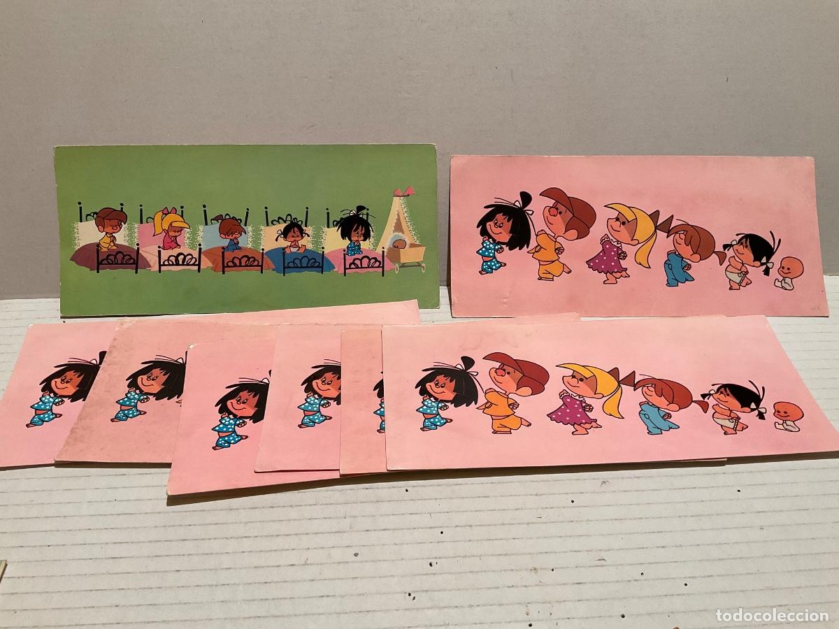 Postales: LOTE DE 8 POSTALES FAMILIA TELERIN a&ntilde;os 70