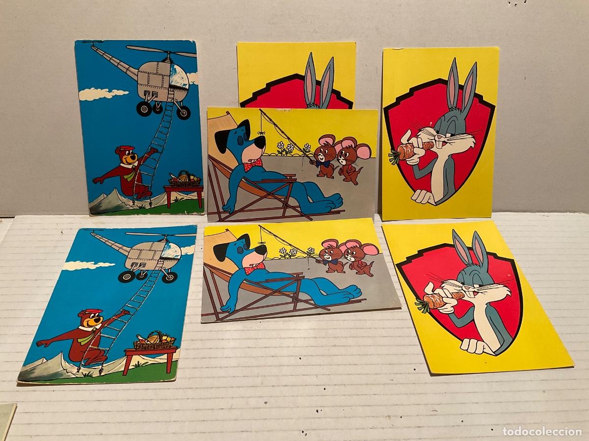 Postales: LOTE DE 7 POSTALES HANNA BARBERA a&ntilde;os 70