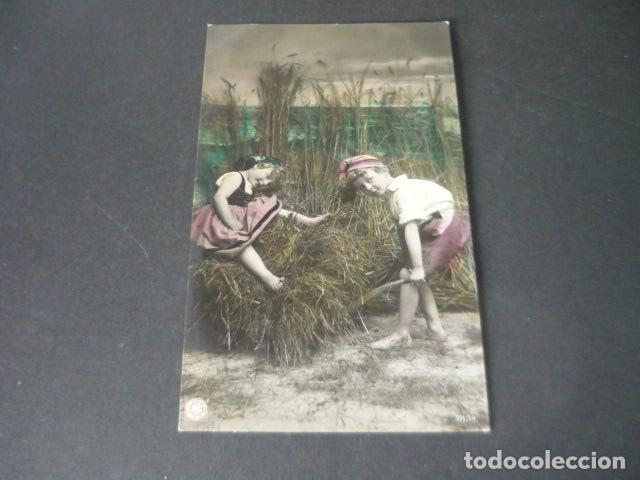 Postales: NI&Ntilde;OS EN EL CAMPO POSTAL - Foto 1