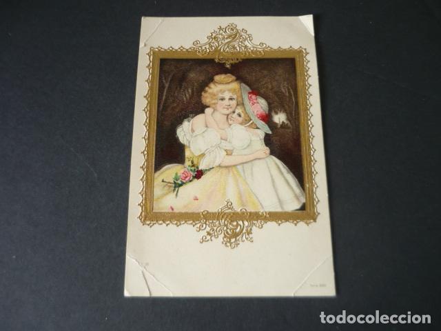 Postais: NI&Ntilde;AS ELEGANTES POSTAL
